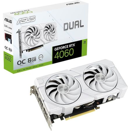ASUS Dual GeForce RTX 4060 Evo White 8GB