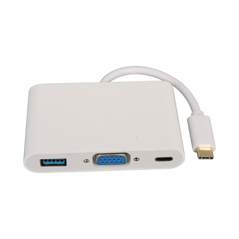 Adaptador usb Tipo C a vga usb tipo c Para Mac