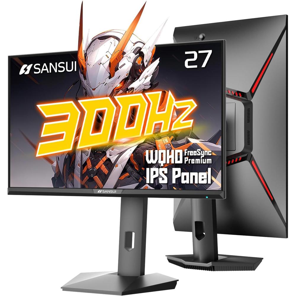 Sansui 27"" WQHD 300 Hz 1 ms IPS FreeSync HDR 10 bits VESA