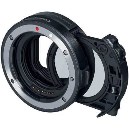 Adaptador de Montura de Filtro Drop-In Canon EF-EOS R con Filtro Polarizador Circular - Compatible c 1434047-REG