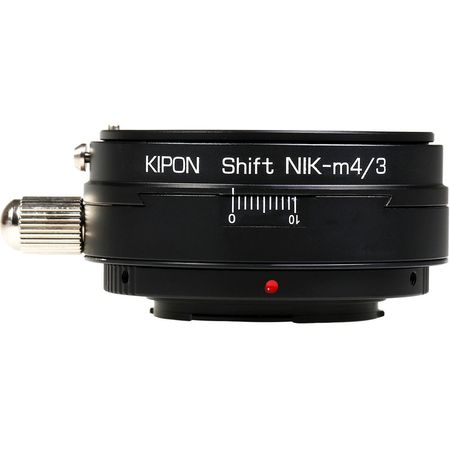 Adaptador de Montura KIPON Shift para Lentes Nikon F a Cámaras Micro Cuatro Tercios - Aluminio o Lat 1457901-REG