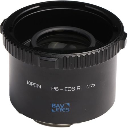 Adaptador de Montura de Lente KIPON Baveyes 0.7x para Lentes Pentacon 6 a Cámara Canon RF - Construc 1712940-REG