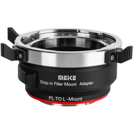 Adaptador de Montura de Lente Meike con Filtro Intercambiable (Leica L a PL) - Filtro ND Variable de 1790694-REG