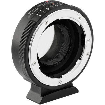 Adaptador de Lente Vello Accelerator para Lentes Nikon F-Mount a Cámaras Micro Cuatro Tercios - Aume 1393117-REG