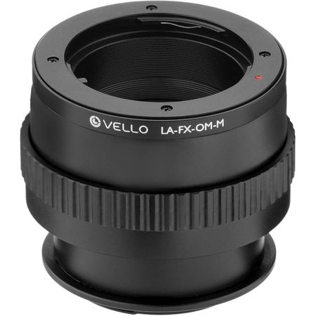 Adaptador de Lente Olympus OM a Cámara Fujifilm X con Macro, Enfoque Infinito, Construcción Metálica 1349581-REG