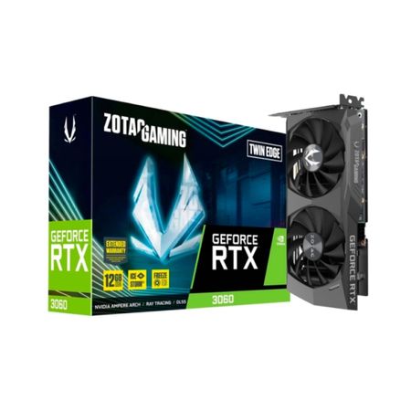Zotac Geforce Rtx 3060 12Gb 192-Bit - Tarjeta Gráfica Gaming De Alto Rendimiento ZT-A30600E-10M