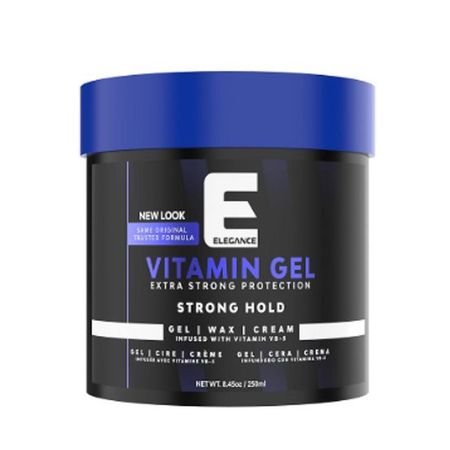 Elegance Gel Vitamin Pro-VB-5 Extra Strong 250ml  Gel para el Cabello