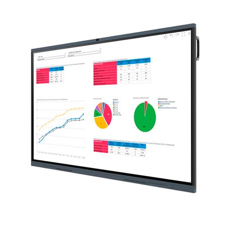 Pantalla Táctil Interactiva Teros Te-Dp8601Dn De 86