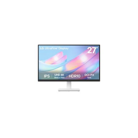 Monitor Lg Ultra Hd De 27 Pulgadas 27Us500, Resolución 4K, Ips, Color Negro, Ideal Para Gaming Y Tr 27US500