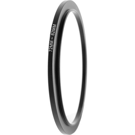 Anillo Adaptador Kase Step-Up (72-82mm) - Permite Filtros de 82mm en Roscas de 72mm, Fabricado en Al 1723949-REG