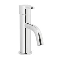 Llave de Lavatorio Trebol Belize Baja Plata Cromada