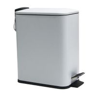 Papelera de Baño Orange Modelo IR0113EAWD Blanco con Pedal de 5 litros