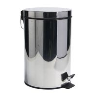 Papelera de Baño de Acero Cromado con Pedal 7 litros Orange Modelo IR0041LAWD1