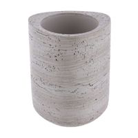 Vaso de Baño Poliresina Efecto Concreto Gris Modelo 61174180