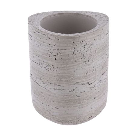Vaso de Baño Poliresina Efecto Concreto Gris Modelo 61174180