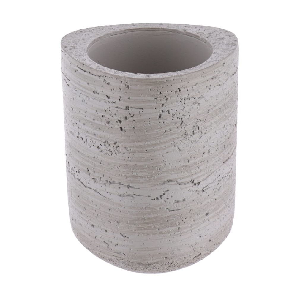Vaso de Baño Poliresina Efecto Concreto Gris Modelo 61174180