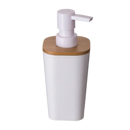 Dispensador de Jabón Poliestireno Natureo Blanco Modelo 140749