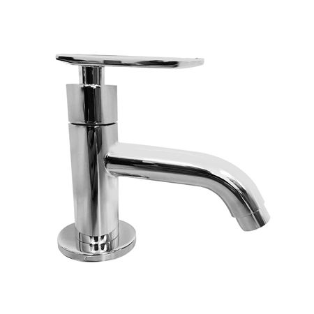 Llave de Lavatario Italgrif Modelo 4121GR38IP00 en Acero Inoxidable Gris de 15.6 cm