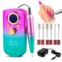 Pulidor De Uñas Profecional Sg702 3500rpm Kit De lijas y limas