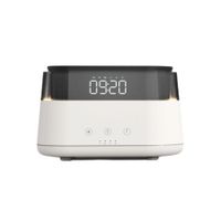 DIFUSOR 180 ML GENERICO ULTSONIC RELOJ DESPERTADOR BLANCO