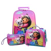 Pack Escolar Maleta Gabby Dollhouse Pandy Oficio