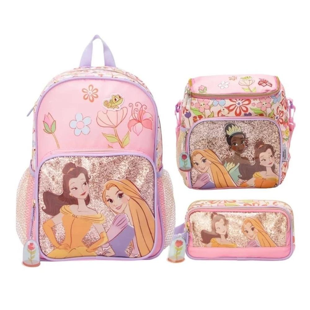 Pack Escolar Mochila Princesas Rosado Disney Nido | plazaVea - plazaVea