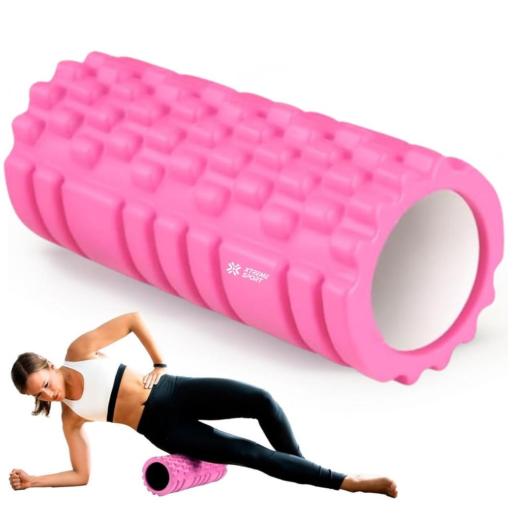 Roller Yoga 33cm XTREME SPORT Rosa