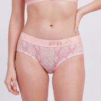 Trusa Cachetero Fila Snake Rosa Nude