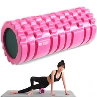 Rodillo Roller de yoga y Terapia de 45cm XTREME SPORT Rosa