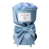 Ramo de Rosas Flores Artificiales Bouquet Regalo Perfecto para San Valentín Parejas Novios Amor CL