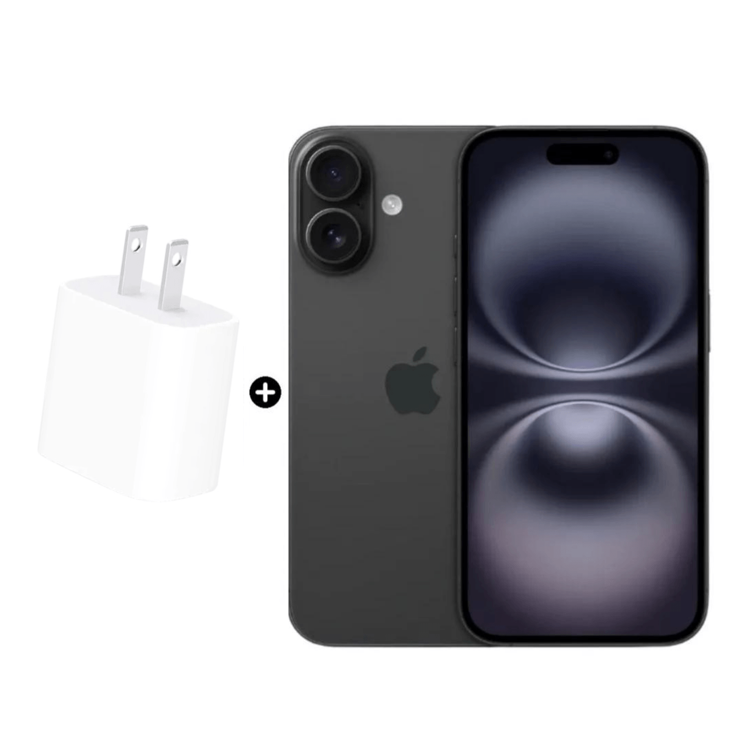 Apple Iphone 16 128GB Chip Fisico - Negro más Cubo