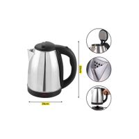 HERVIDOR ELECTRICO JARRA DE 2 LITROS ACERO INOXIDABLE 1500W