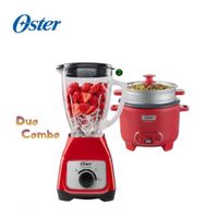Combo Oster Licuadora BLSTKAGRRD y Arrocera CKSTRC10DFPNK