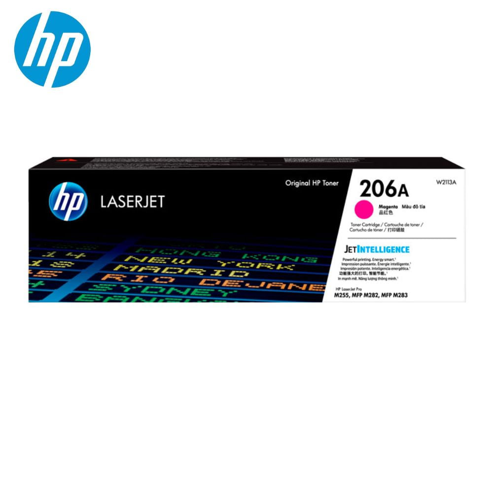 TONER HP W2113A 206A L.J. M255 MAGENTA 1250 PGS original