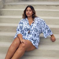 Blusa Oversize Broderi