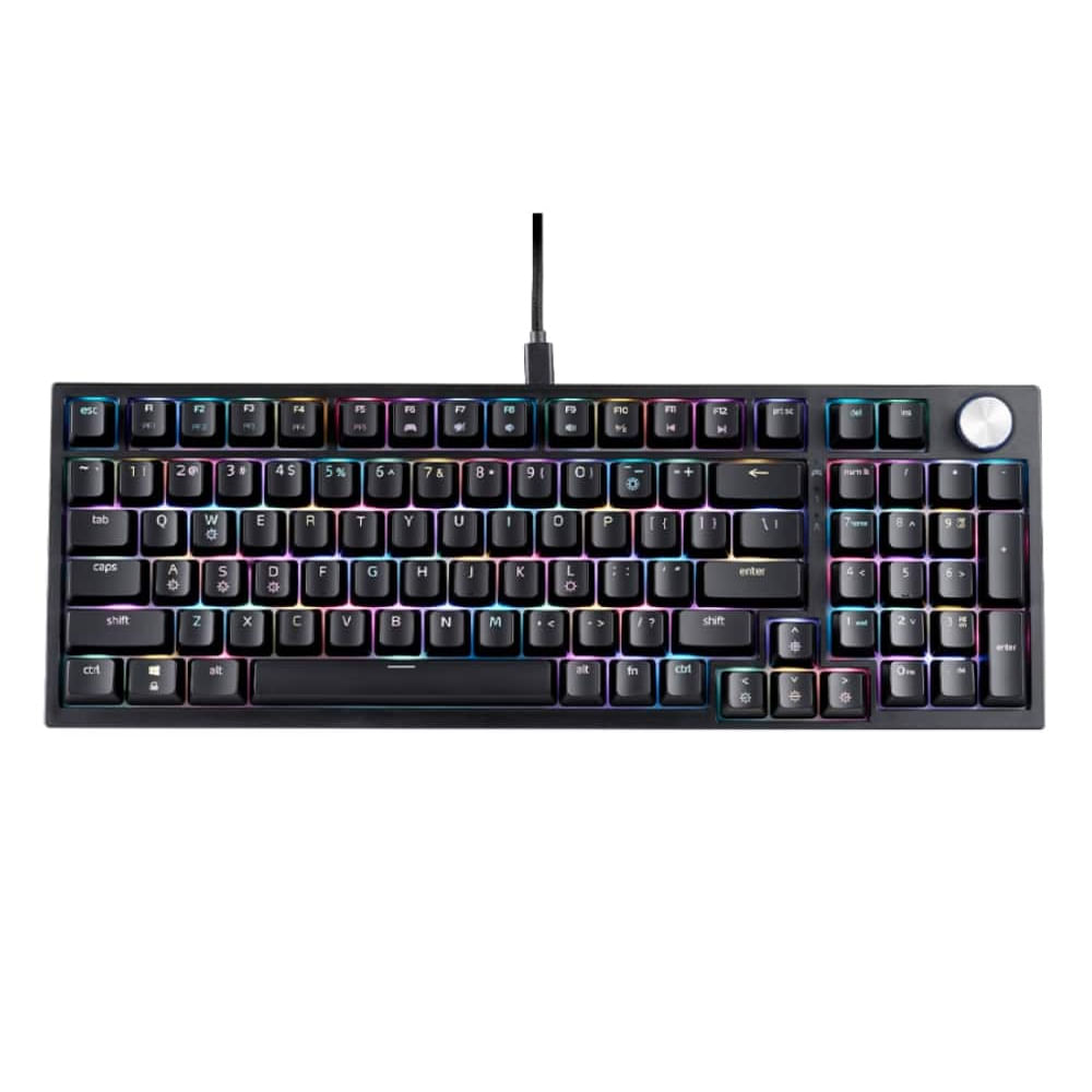 Teclado gamer XPG Sorcerer 96% RGB