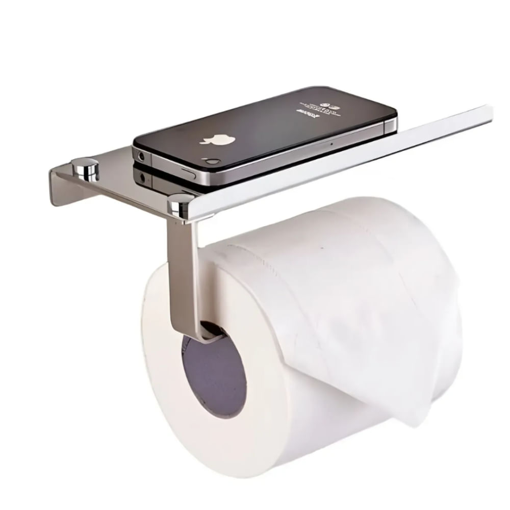 PORTAPAPEL HIGIENICO ACERO INOXIDABLE MULTI-USO SUS 304