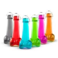 Copa de Vidrio de 150ml forma de miembro para fiestas