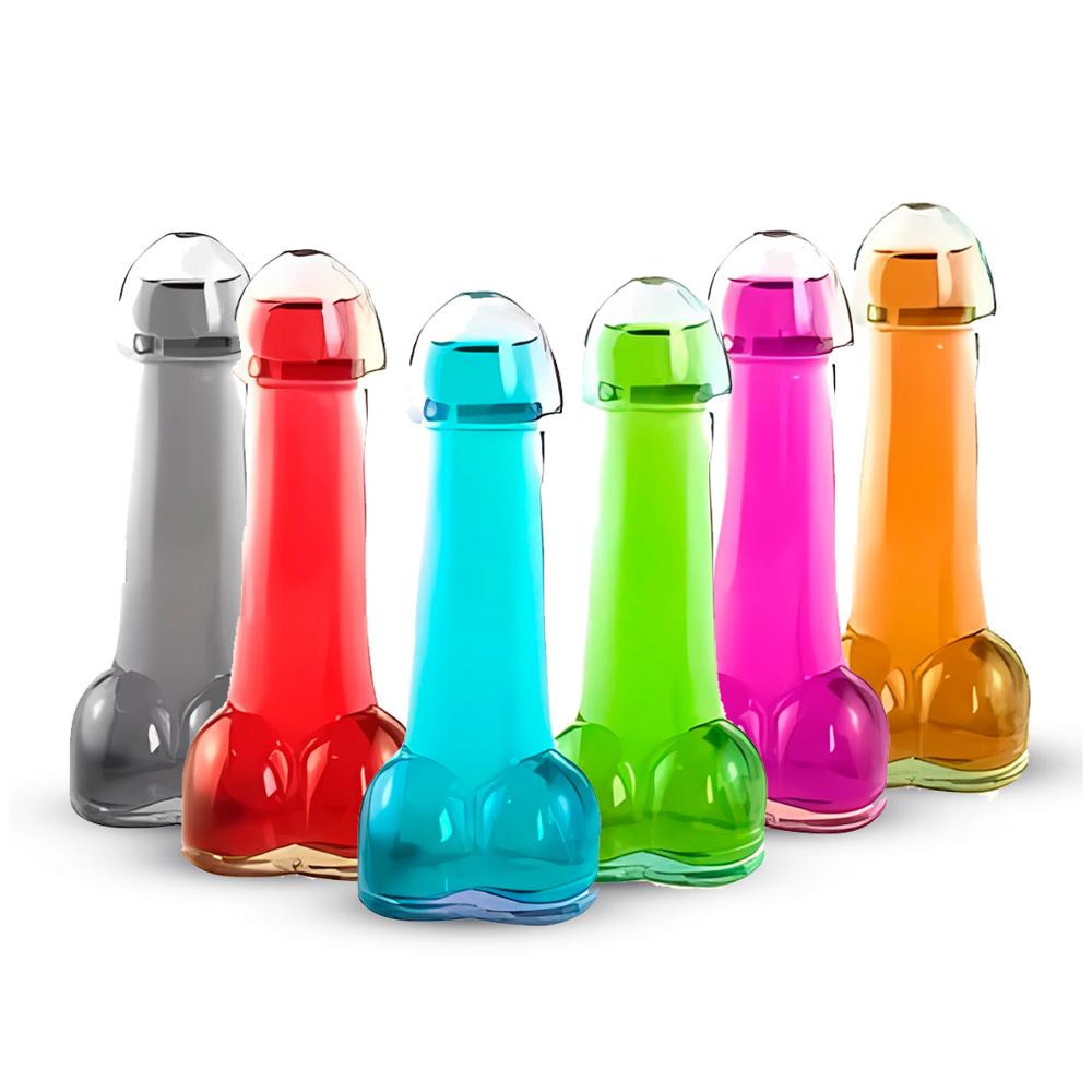 Copa de Vidrio de 150ml forma de miembro para fiestas