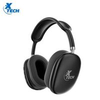 AUDIFONO XTECH AURAX ESTÉREO WIRELESS BT BLACK XTH-614