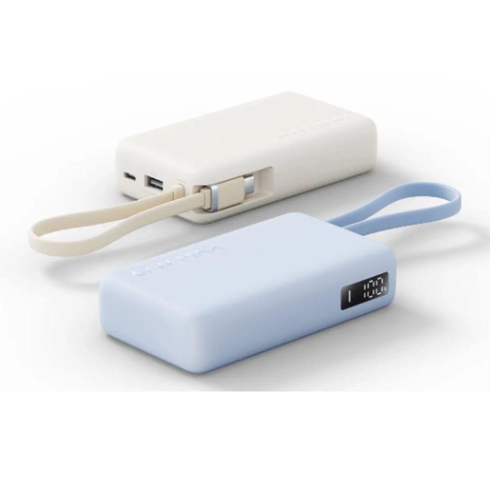 Xiaomi 67W Power Bank 10000 con cable integrado - BLANCO