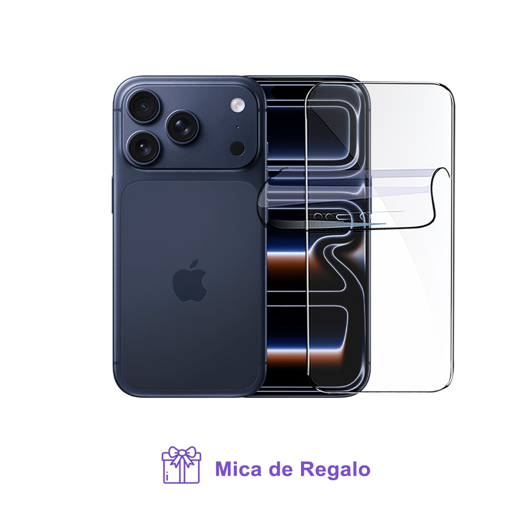iPhone 17 Pro 256Gb eSIM 256GB Azul intenso con Mica Hidrogel