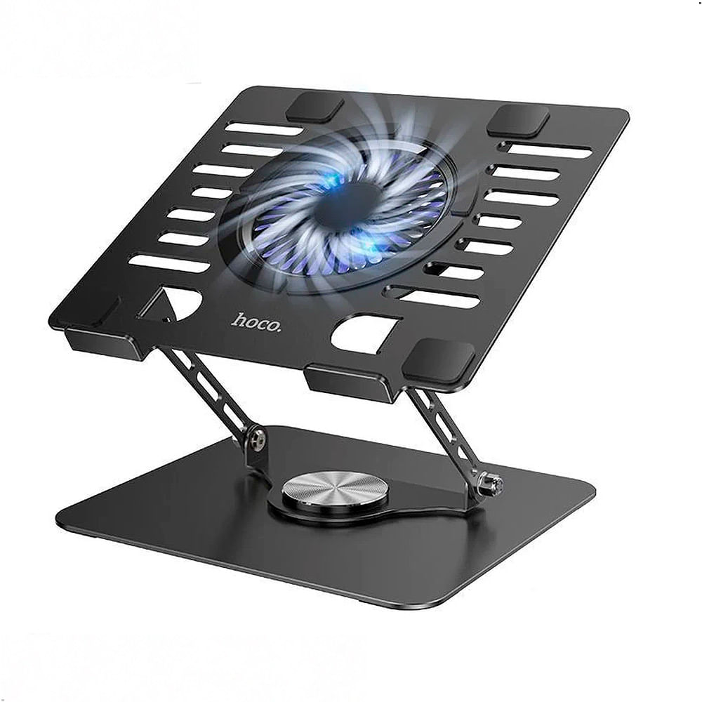 Soporte Laptop Ventilador Hoco DH27 Hasta 17 Base Ergonómica