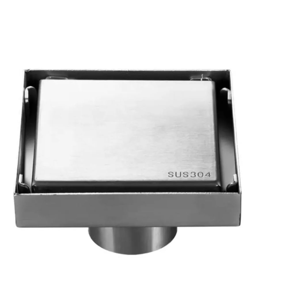 SUMIDERO REVERSIBLE ACERO SUS 304 DE 10CM