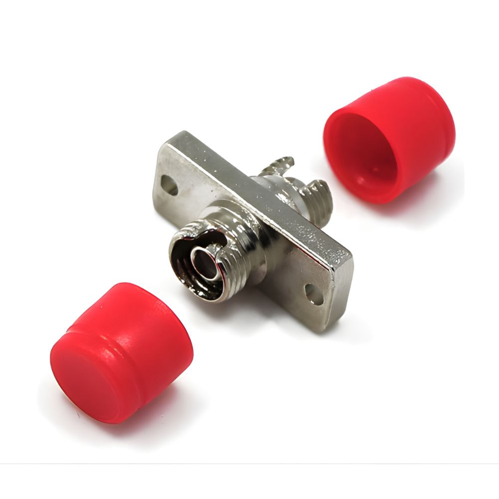 ADAPTADOR OPTICO S.M FC-UPC PARA TRANSMISION C-TAPA ROJA