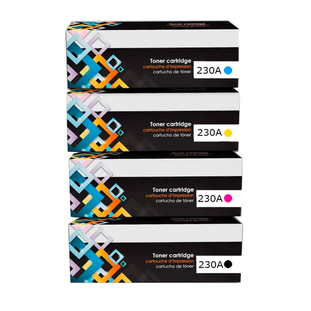 Kit Toner HP Compatible 230A CYMK 4203 MFP 4303