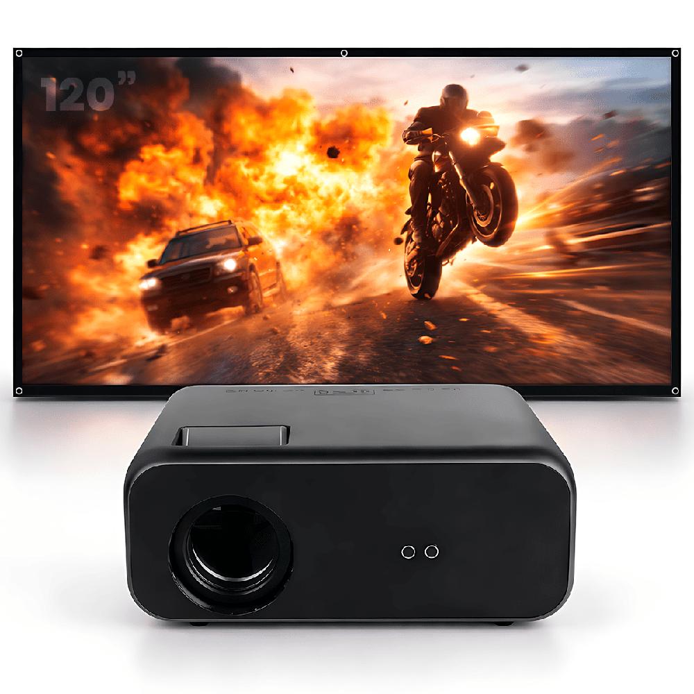 Proyector Smart Owlenz SD550 Enfoque Manual Más Ecran 120 Pulgadas Blanco