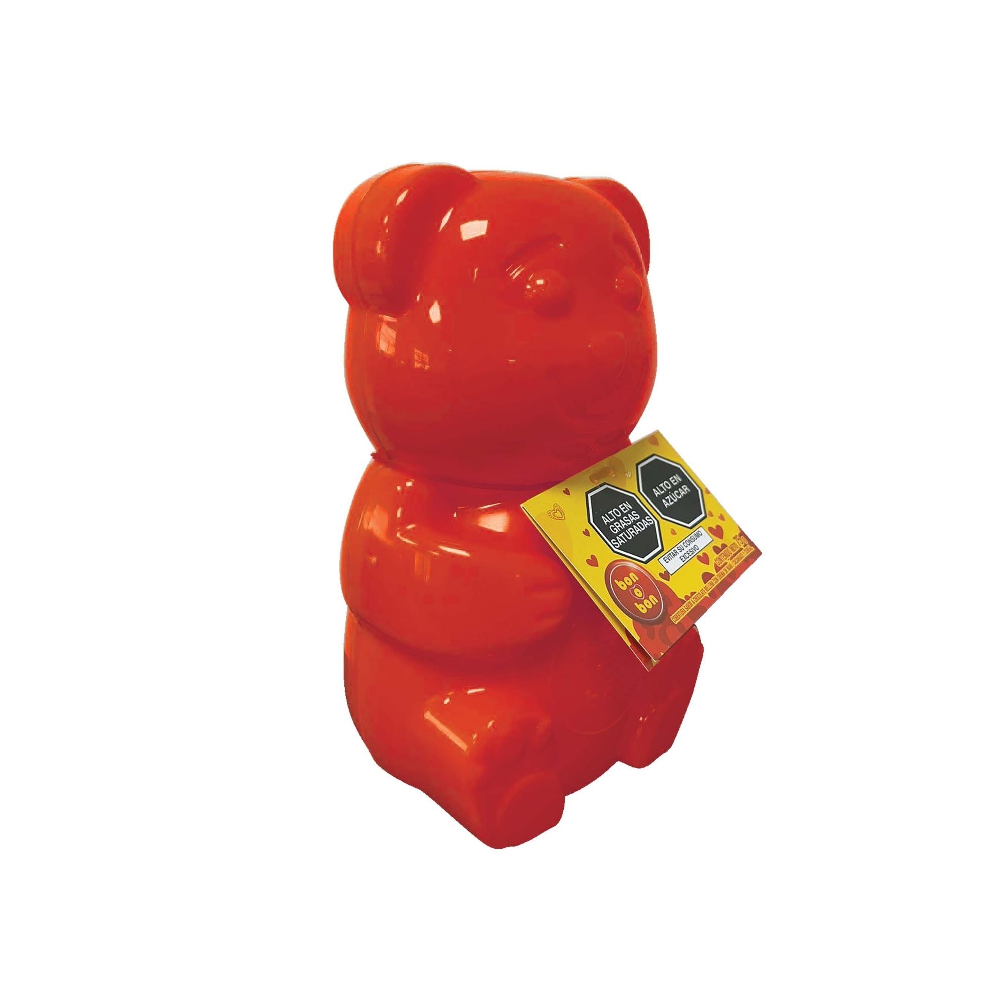 Bombones de Chocolate BON O BON Osito 3D Pote 75g