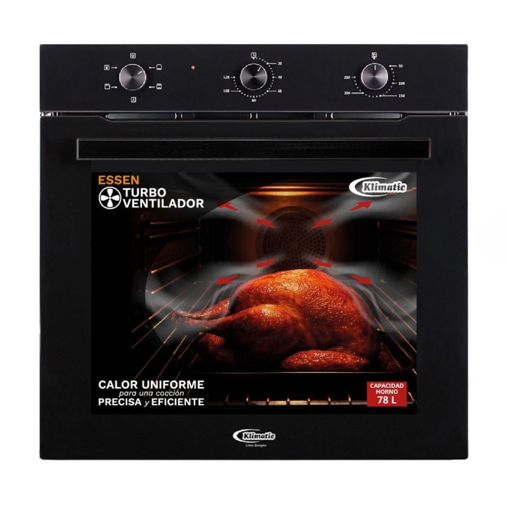 Horno Empotrable Eléctrico Essen Klimatic