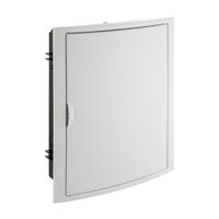 Tablero Empotrado 28p Puerta Blanca Horizontal 320x420x75 Solera